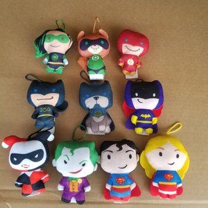 10 McDonalds DC Comics Plush toys